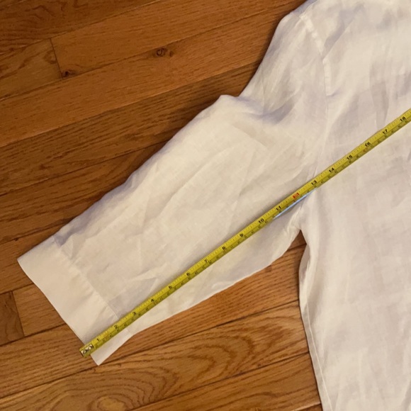 NWT Chico’s Effortless Linen Sina II 3/4 sleeves - Picture 9 of 9